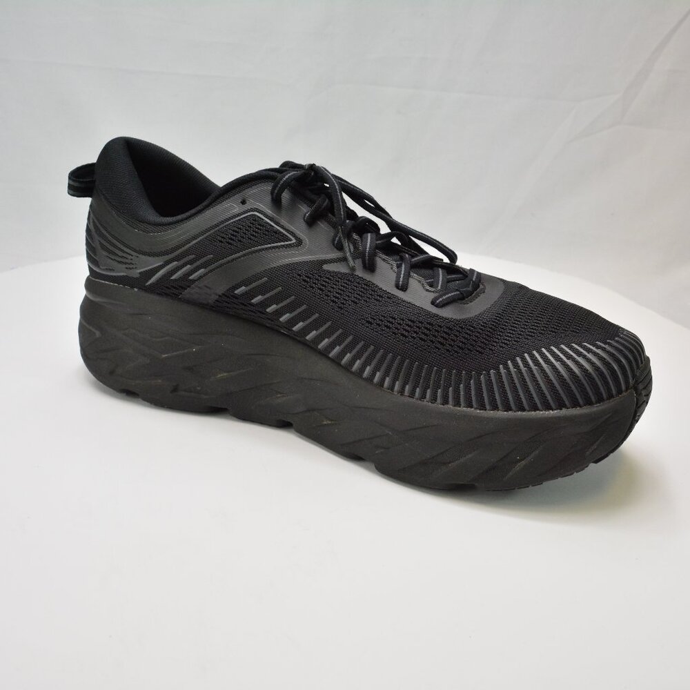HOKA ONE ONE BONDI 7 MEN'S BLACK / BLACK US 12.5EE